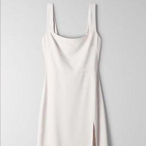 Aritzia 90’s slit dress new with tags size 4
